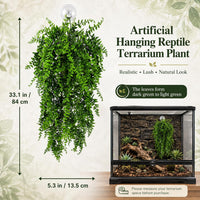 HERCOCCI 2 Pack Reptile Plants - 2 Pack - image 3