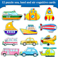 Magnetic Puzzles for Kids Ages 3-5 - Traffic - image 2
