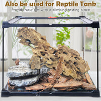 PINVNBY Natural Driftwood for Aquarium Decor Fish Tank Decorations - L:Honeycomb wood (7 - 11.5 inches/2 Pack) - image 4