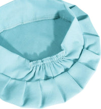 Aurya kids apron and chef hat set in light blue with front pocket and adjustable strap - view 39