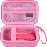 Elonbo pink carrying case for Blinger Diamond Starter Set with double zipper - view 3