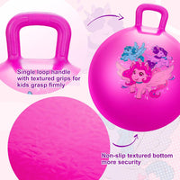 ZOOJOY 18 inch blue dinosaur hopper ball for kids with handle - view 27