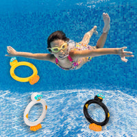 Summer Pool Toys Underwater Diving Games Dive Sticks Duck 3-Pack – Fun for Kids & Family - Duck Rings - image 4