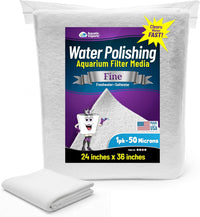 Aquatic Experts Aquarium Polishing Filter Pad - Ultra Fine – 50 Micron / 24" x 36" - 1 pack