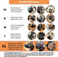 Dog Muzzle, Humane Basket Muzzle for Large Dogs Biting - Black / XL - image 3