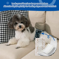 Disposable Dog Diaper Booster Pads XS - Paws / XS - (100 Count) - image 2