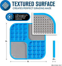Hyper Pet IQ Treat Lick Mat for Dogs & Cats - Medium / Blue/Grey - image 4