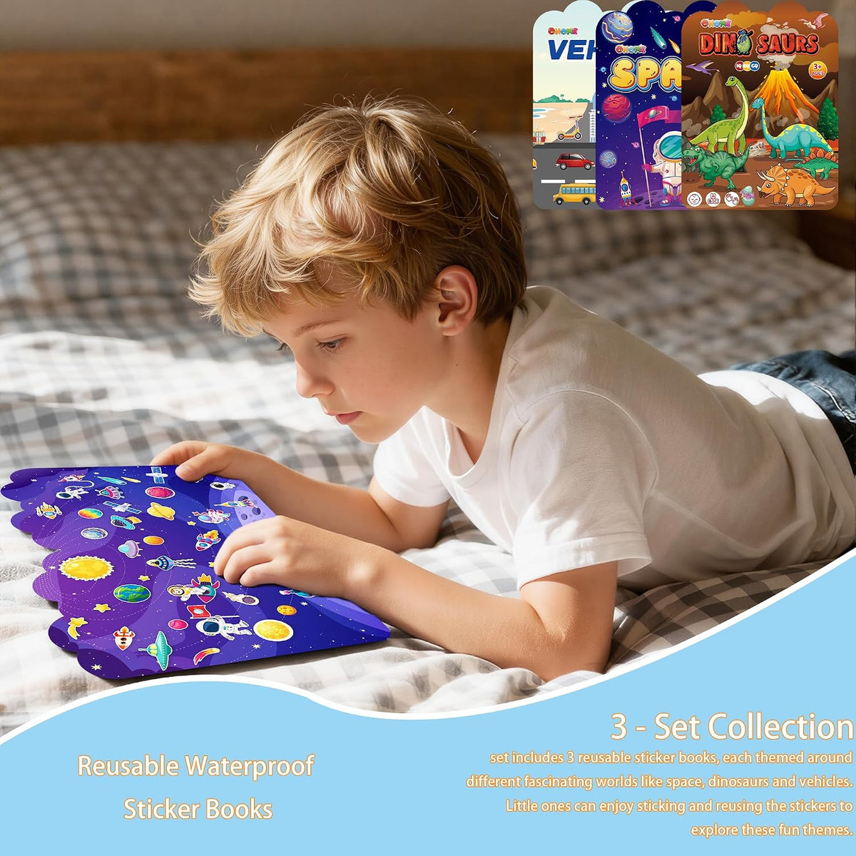 36 Sheets Stickers for Kids, Cute Stickers Pack for Scrapbook - Sticker Book - image 4