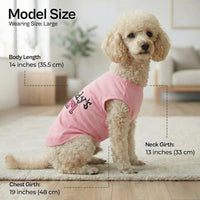 Parisian Pet Dog Shirt, 100% Cotton Shirts for Medium Dogs - Daddy's Girl / 4X-Large (65-110lbs) - image 3