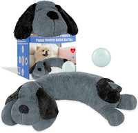 Puppy Heartbeat Toy for Separation Anxiety Relief, Heartbeat Stuffed Animal Anxiety Calming Behavioral Aid Plush Toy for Dogs Cats Pets
