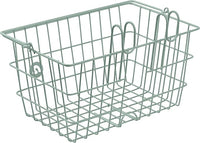 Retrospec Apollo-Lite Lift-Off Bike Basket - Detachable Steel Handlebar Basket with Carrying Handle for Commuting, Shopping & Beach Trips - 14.5in x 9.5in Weather-Resistant Biking Gear