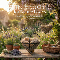 Handmade Alpaca Fiber Bird Nesting Heart - image 4