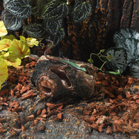 IBWell Aquarium Wood Fish Tank Decorations，Resin Fake Logs Terrarium - 5.3"*2.0"*8.9" - image 2