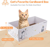 PatiencET Cat Scratch Pad with Box - Flat with Box - 4 Pack - image 2