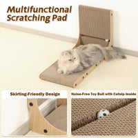 Zakkart 2-Pack L-Shaped Cat Scratching Board, Cardboard - Large 2PC (25.6'' tall) - image 2