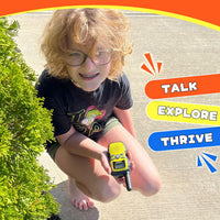 Wishouse Walkie Talkies for Kids 4 Pack - Pink Blue Green Yellow - image 2