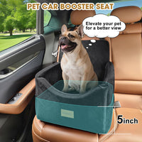 JOEJOY Dog Car Seats for Small Medium Dogs Under 35lbs - Black / Small/Medium - image 4