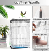Adjustable Bird Cage Netting - White / Circumference 55″-71″, height 11.8″ - image 4
