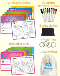 Coogam Handwriting Drawing Practice Cards - image 2