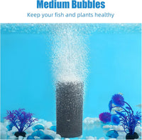 AQUANEAT Aquarium Air Stone 4x2 inch 2 Pack, Large Airstone - 4 inch 4pcs - image 2