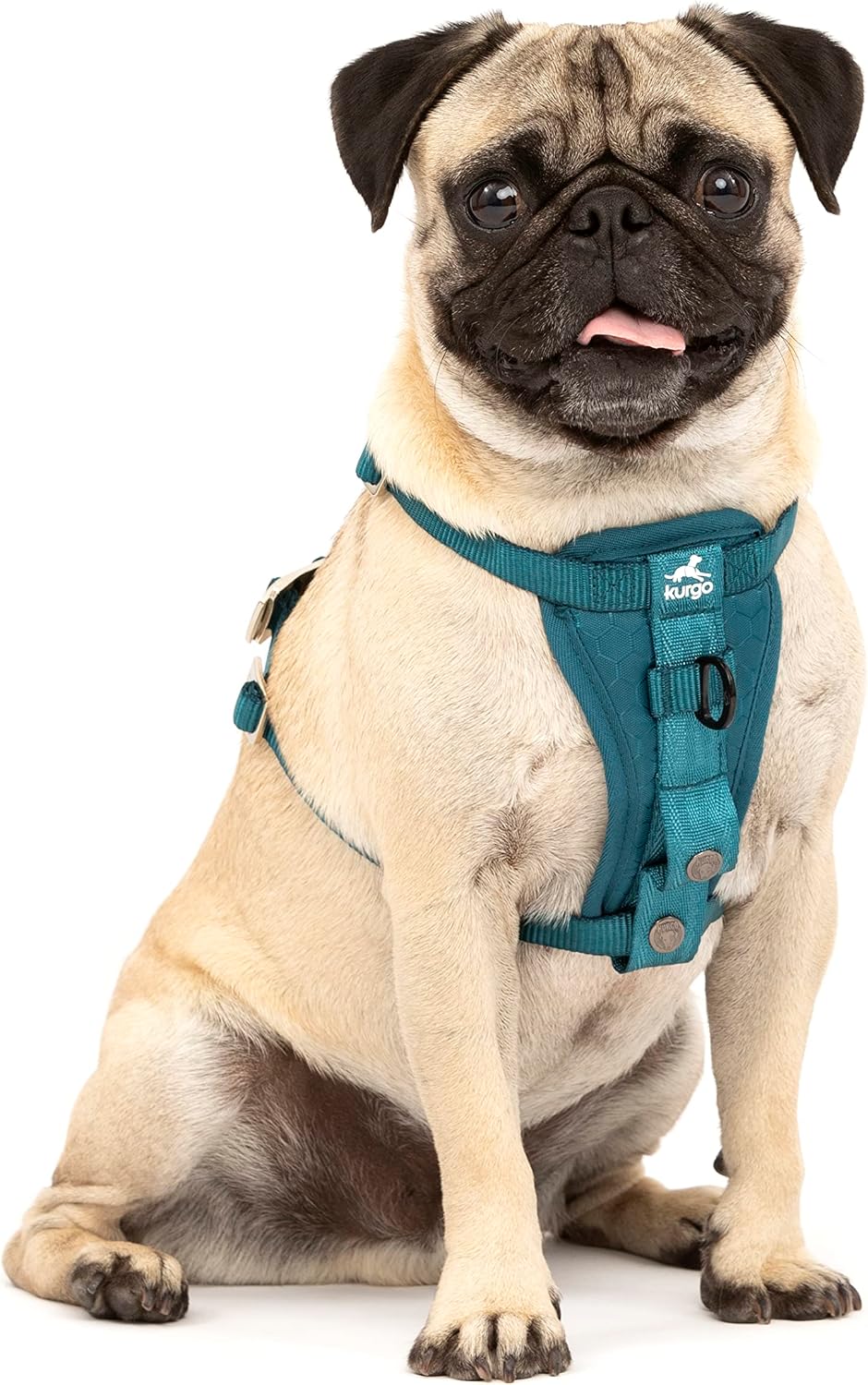 Kurgo Enhanced Strength Tru-Fit Smart Harness - Ink Blue / Small