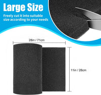 AQUANEAT 2 Pack Aquarium Bio Sponge Filter Media Pad Cut-to-Size Open - 28" x 11" x 0.5"H - image 2