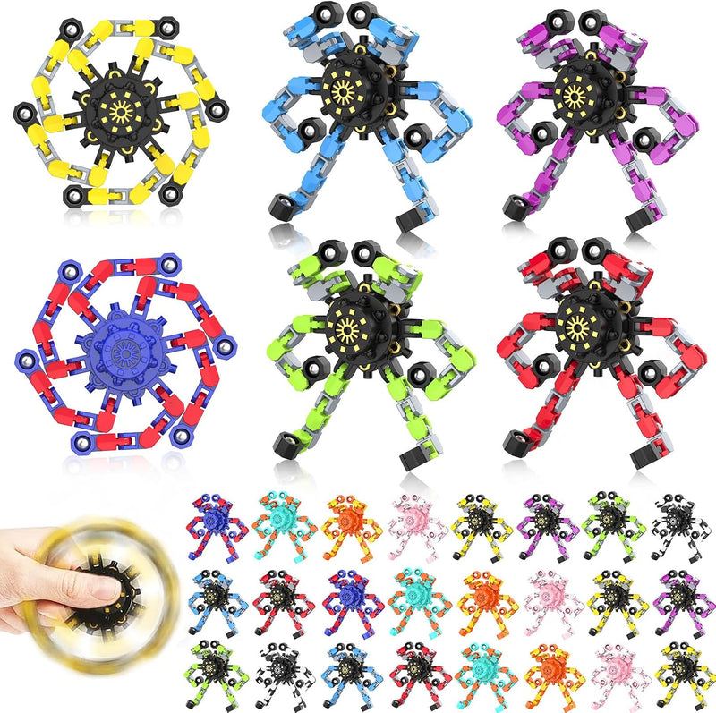 Transformable Fidget Spinners - 30pc