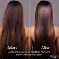 Biotin Shampoo and Conditioner Set with Keratin - Sulfate-Free Advanced Anti-Thinning, Hair Growth Shampoo and Conditioner Combo Repair Formula - with DHT Blockers, for Men & Women - 16 fl oz each
