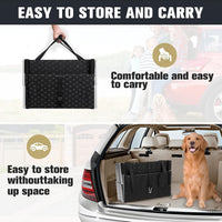 Foldable Dog Steps for Car SUV Truck - Wide 6 Steps / Silver - image 4