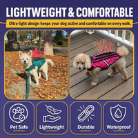 Coyotevest Coyotewhiskers Protective Nylon Dog Harness Bristles - Green - image 3