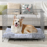 Large Dog Bed Crate Pad 35" - 35.0"L x 23.0"W x 2.0"Th / Grey - image 3