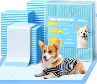 150-Pack Large Puppy Pads - 22'' x 22'' Pee Pads for Dogs Potty Training with Leak-Proof Quick-Dry Design, 6-Layer Dog Pads Large, Blue