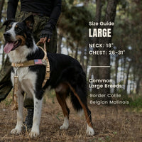 Forestpaw No Pull Dog Harness with Large Handle, Comfortable, L - L: Chest 26-31", Fit 50-80 lbs / Brown Camo - image 4