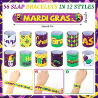 Junebrushs 56 fall Thanksgiving slap bracelets with turkey, pumpkin and leaf designs - view 14