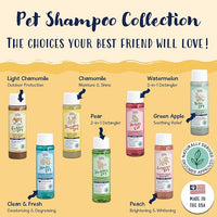 Bobbi Panter Outdoor Dog Shampoo - Made in USA - All Natural Formula for Soothes Itchy Skins - Concentrated 16:1 for Professional Grommers - Camomile Scent, 13 Oz (Case of 12)