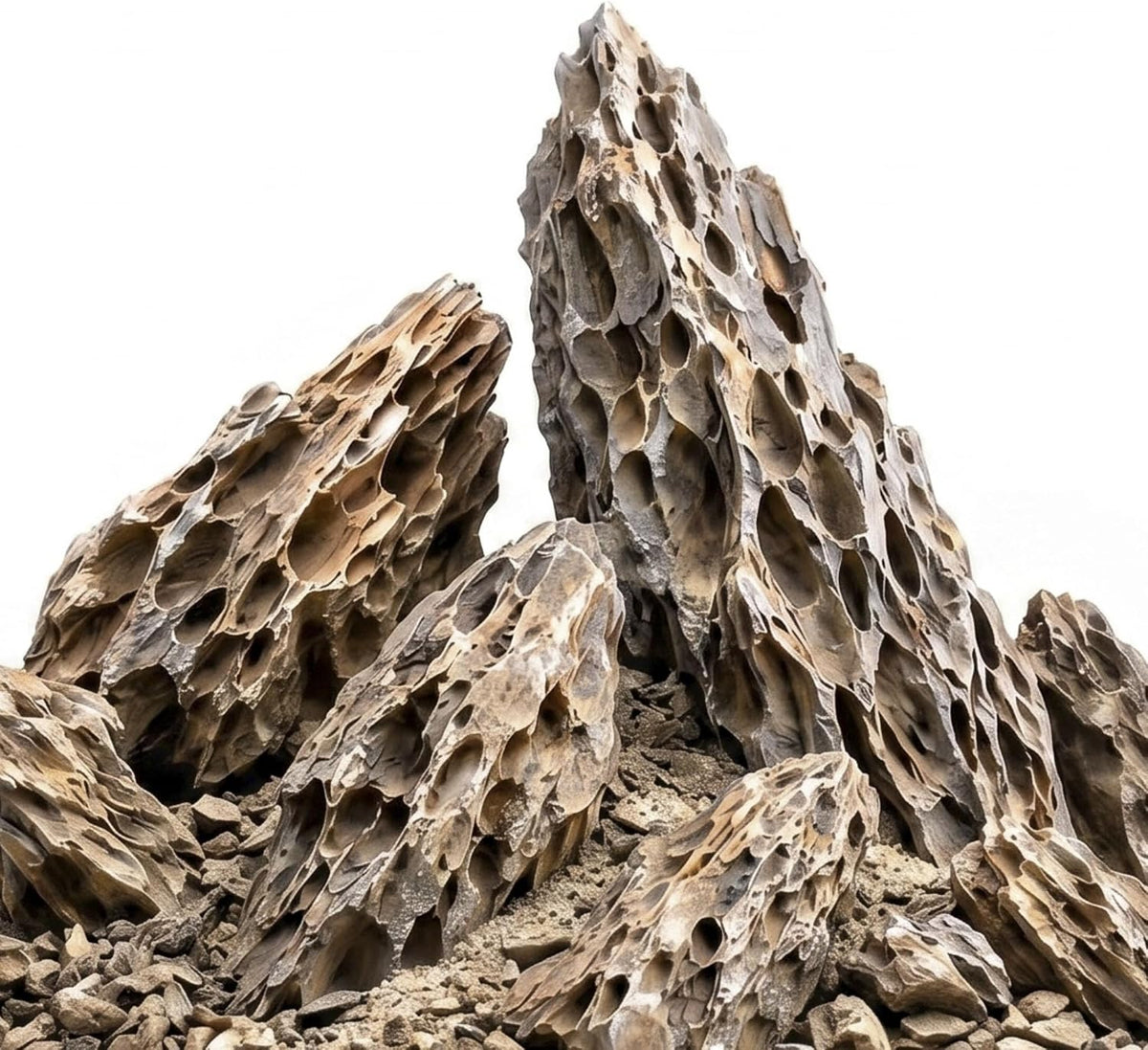 Dragon Stone Aquascaping Rocks, Aquarium Stone Set - 20 lb (4–10") / Dragon Stone