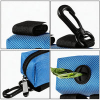 Dog Poop Bag Dispenser Holder Soft Waste Bags Roll Holders Leash Clip - 1 Count (Pack of 1) / 1PC Blue - image 3