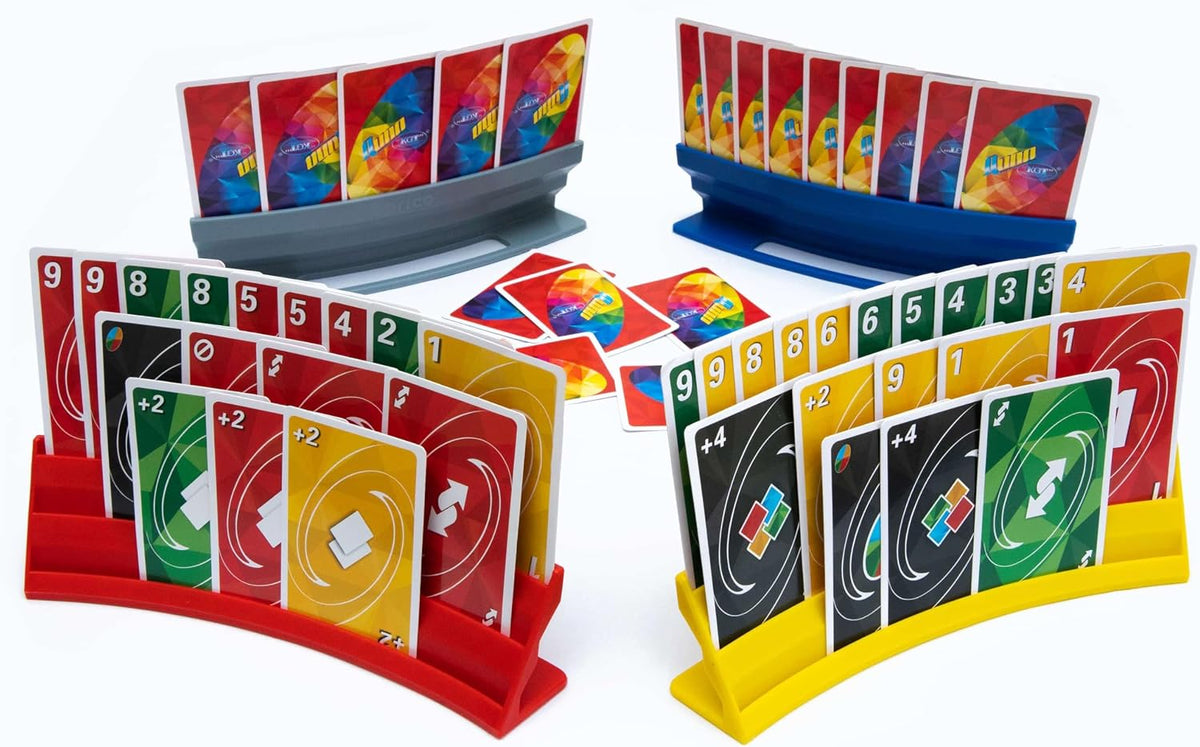 BORICO Card Holders for Playing Cards - 4 Colors