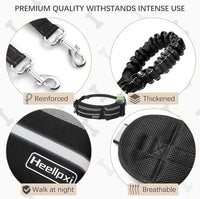 Hands-Free Dog Leash with Pouch - Grey - image 4