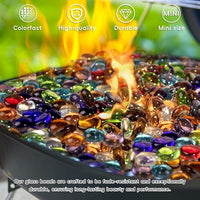 1 LB Clear Glass Marbles, Transparent Mini Flat Glass Beads~150 PCS for Vase Fillers, Floral Bottom Mancala Gems Pebbles Fish Tank Rocks for Table Aquarium,Home Decor Art Craft Supplies(0.5"~0.7")