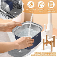 3L Elevated Dog Water Bowl - Blue - image 4