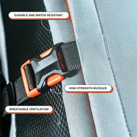 The Maxine One Medium Dog Carrier by Little Chonk | Dog Backpack Carrier for Medium Sized Breeds | Adjustable Front Facing Pet Carrier for Travel | Dog Hiking Backpack - Chonkcrete Gray