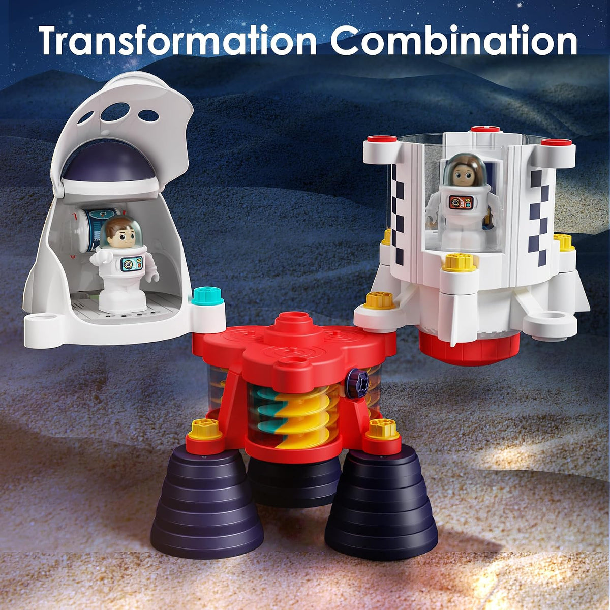 iPlay, iLearn Rocket Space Toy 3 4 5 Year Old Boys Kids Girls - image 4