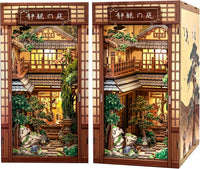 Cutefun Book Nook Kit for Adults - Serene Courtyard