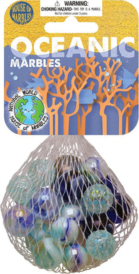 House of Marbles Solar System Net Bag of Marbles - Oceanic - image 3