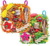 Bird Toys for Small & Medium Parrots - 2 PCS
