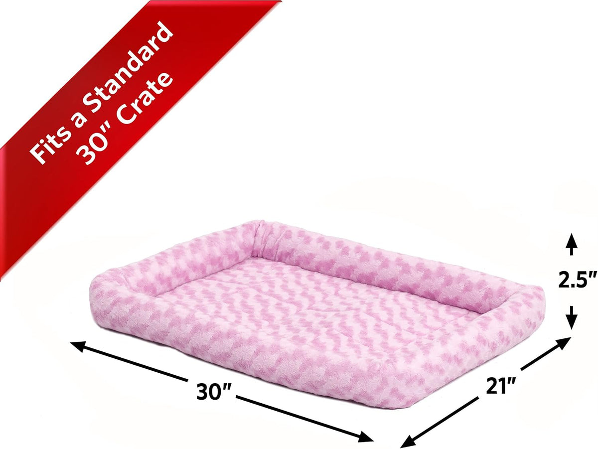 MidWest Homes for Pets QuietTime XXS Dog Bed - Pink / 30 Inch - image 3