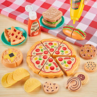 Kidsciety 85pcs Play Food Sets for Kids Kitchen - image 3