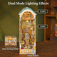 Tonecheer DIY Book Nook Kit 3D Wooden Puzzle Fairy Tale Miniature - Clock Tower - image 2