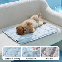 Bedsure ArcticMax Cooling Mat for Large Dogs - Baby Blue / 41"L x 28"W - image 4